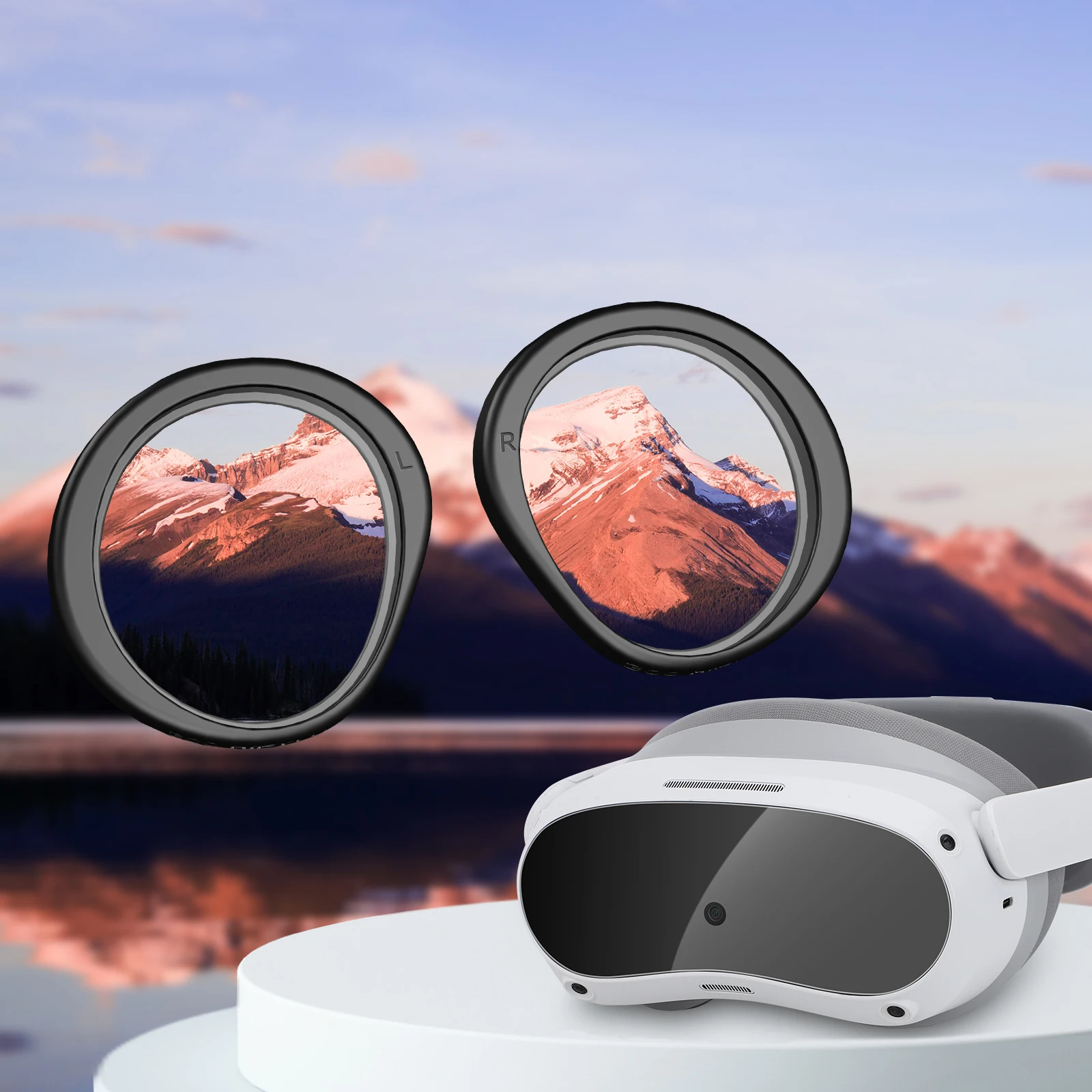 

Magnetic Myopia Glasses Frame Aspheric Resin VR Glasses Accessories For PICO 4