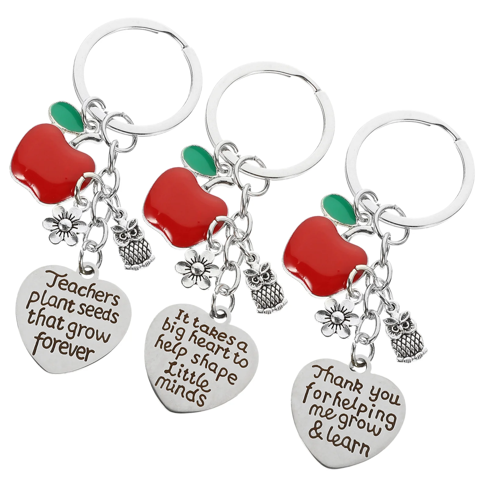 

Graduation Keychain Teacher Teacher's Day Keychains Thank Themed Lovely Keys Pendants