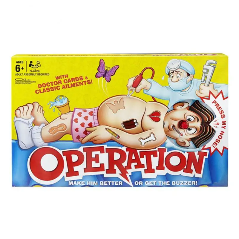 

Interest Training Family Playing Cards Game For 4-14 Years Old Classic Operation Game Plastic Not Contain Batteries Creative