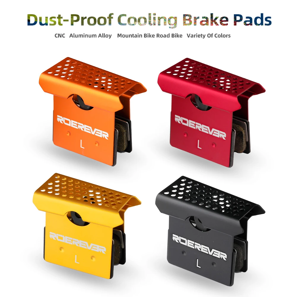 

MTB Bicycle Brake Pads Metal Dustproof Heat Dissipation Cooling Brake Pad For Shimano SLX/XTR/DEORE/DEORE XT