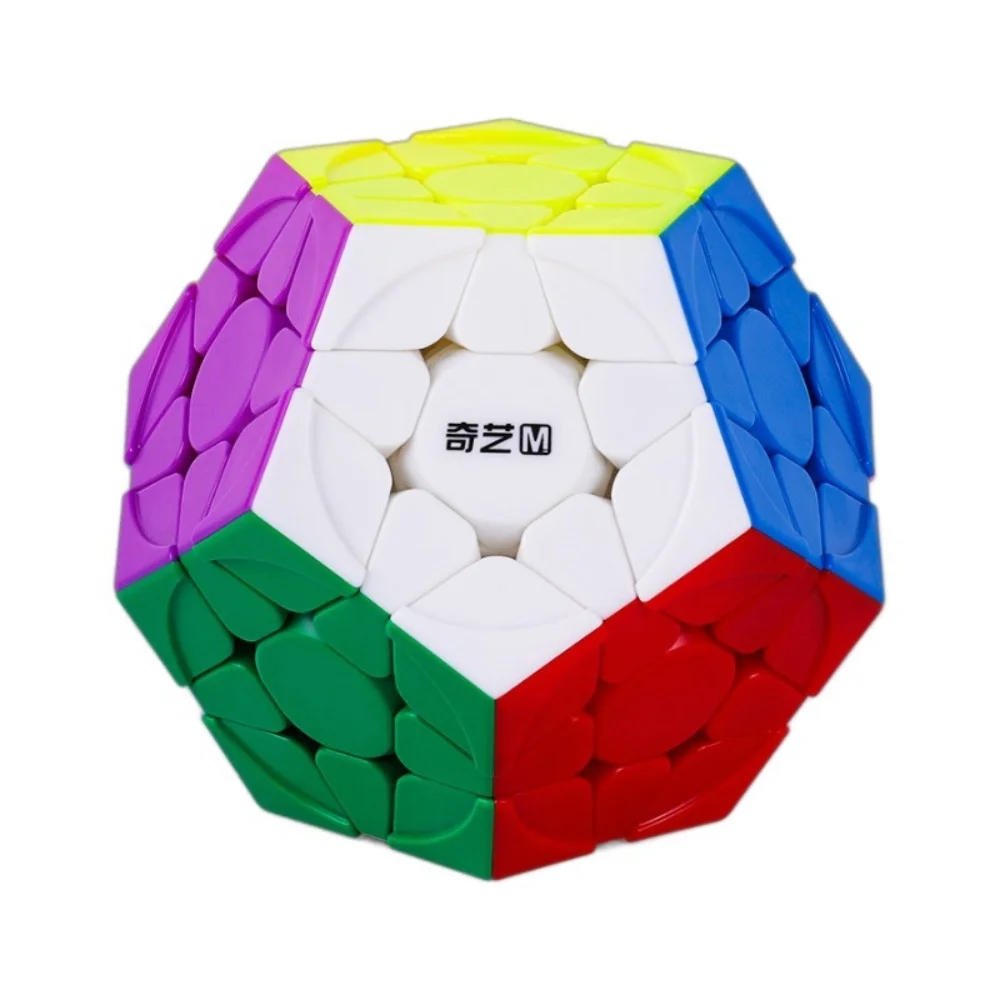 Qiyi Qiheng S2 Megaminx Speed Magic Cube Головоломка Без Наклеек Развивающая Игрушка-головоломка