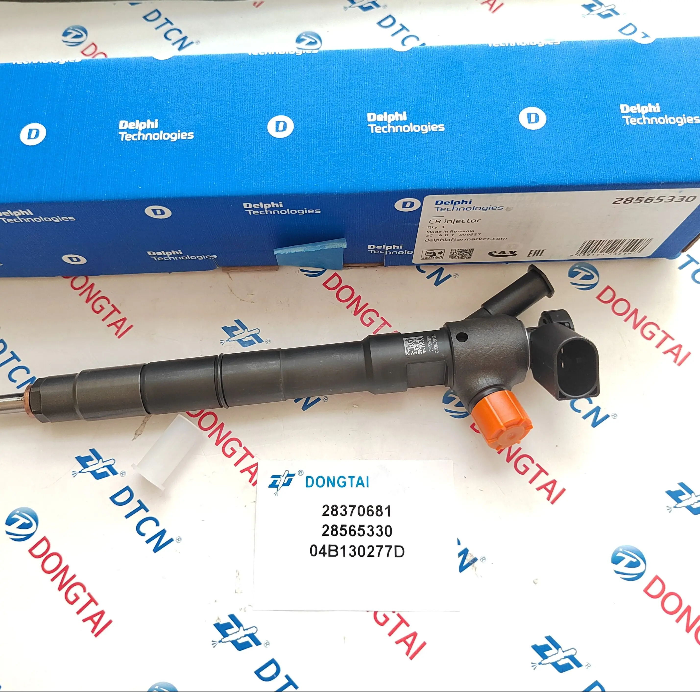 Оригинальная топливная форсунка Del-phi 28370681 28565330 HRD365 04B 130277 D для двигателя Audi A3 1 6 л