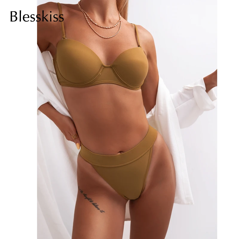 Сексуальное женское бикини с чашками пуш-ап леопардовой расцветки |