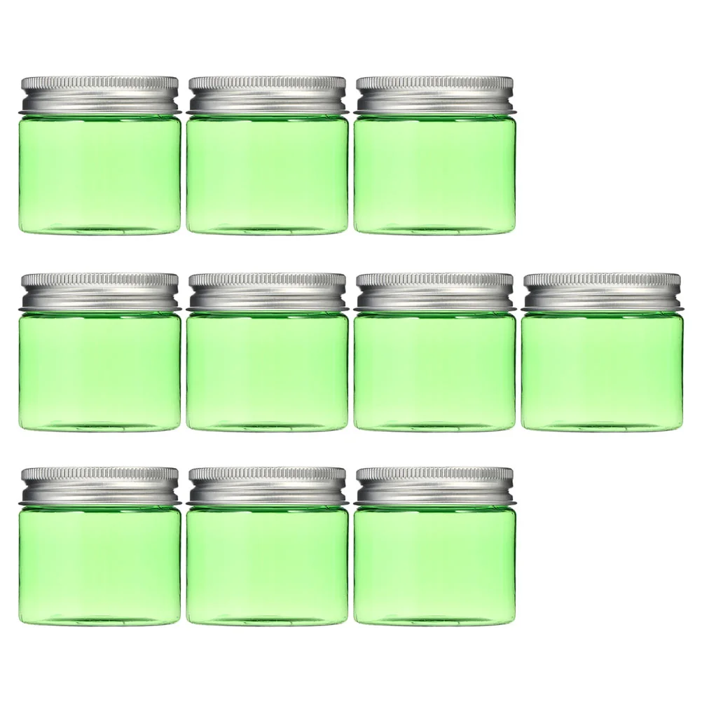 

10 Pcs Cream Storage Box Case Travel Makeup Container Plastic Pots Containers Jars Tank Dispenser
