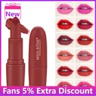Новая матовая помада, водостойкая бархатная Помада для губ, сексуальные красные и коричневые пигменты, макияж, матовые помады, красота губ