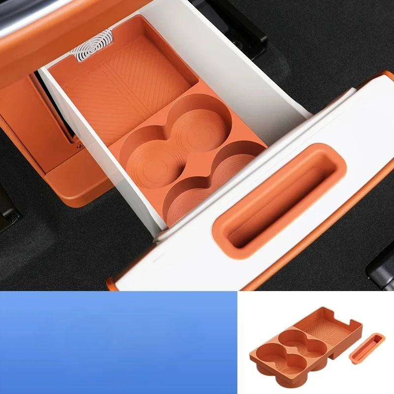 

Для AITO M9 автомобильный холодильник силиконовая накладка устойчивая к царапинам водонепроницаемая защитная накладка аксессуары для модификации салона автомобиля