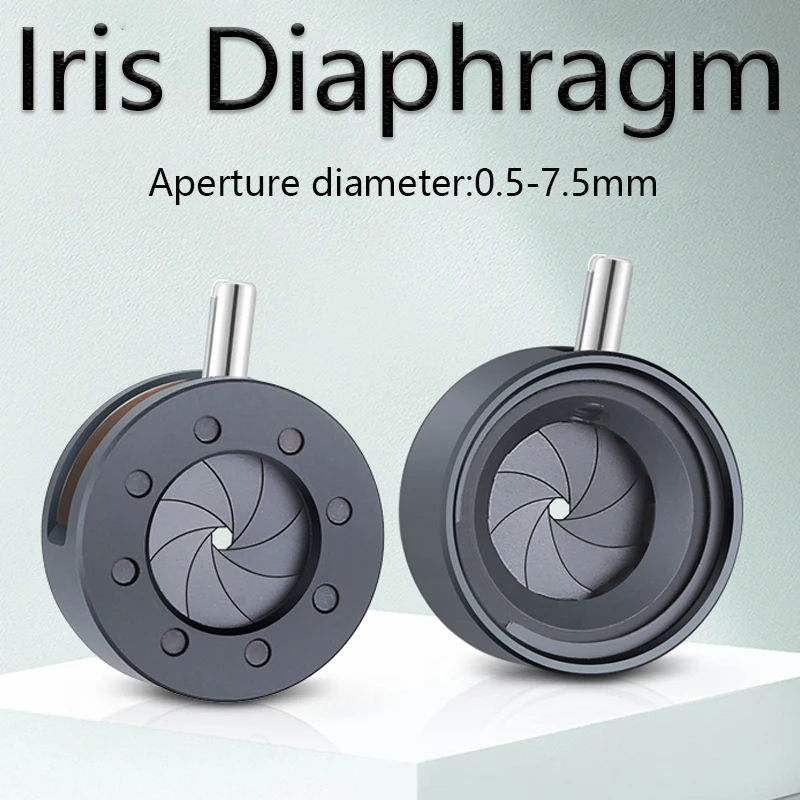 Модуль ручной диафрагмы 0 5-7 5 мм регулируемая диафрагма с зумом оптическая для