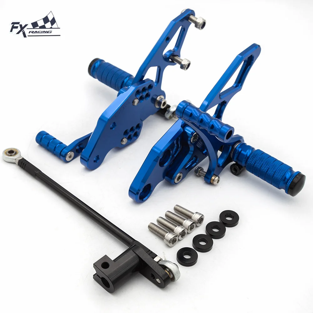 

For Yamaha YZF R15 R150 YZF-R15 2012 2013 2014 2015 2016 2017 CNC Adjustable Quick Shifter Rearset Footpeg Footrest Rear Set