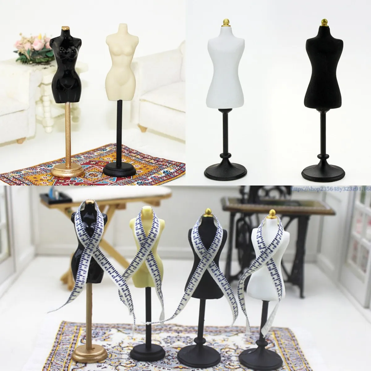 Hanger Doll House Accessories Clothing Sewing Machine Head Toys