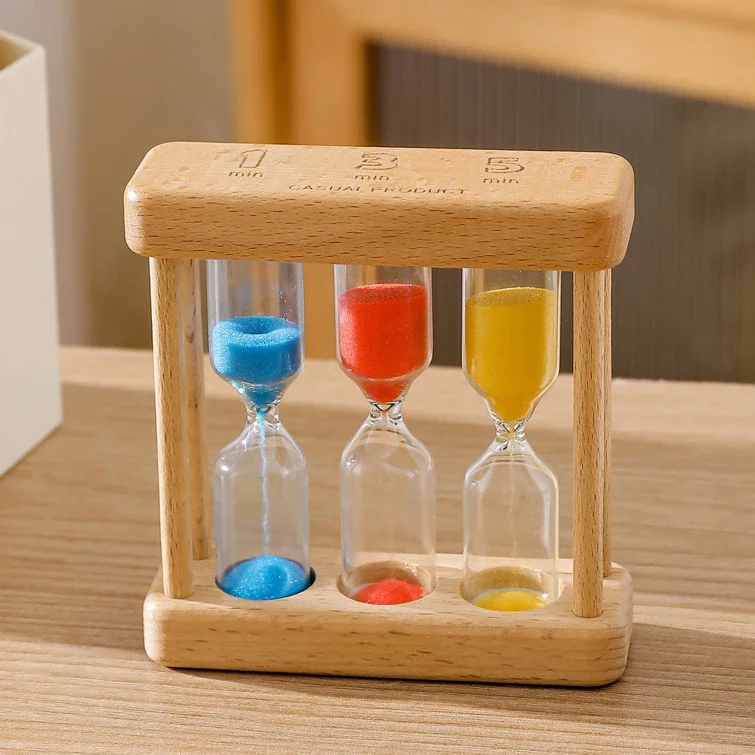 

Деревянные песочные часы 1/3/5 минут