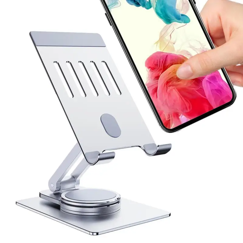 

Phone Stand Adjustable 360-degree Rotation Phone Support Durable Phone Accessories Anti-skid Cell Phone Dock Compatible With
