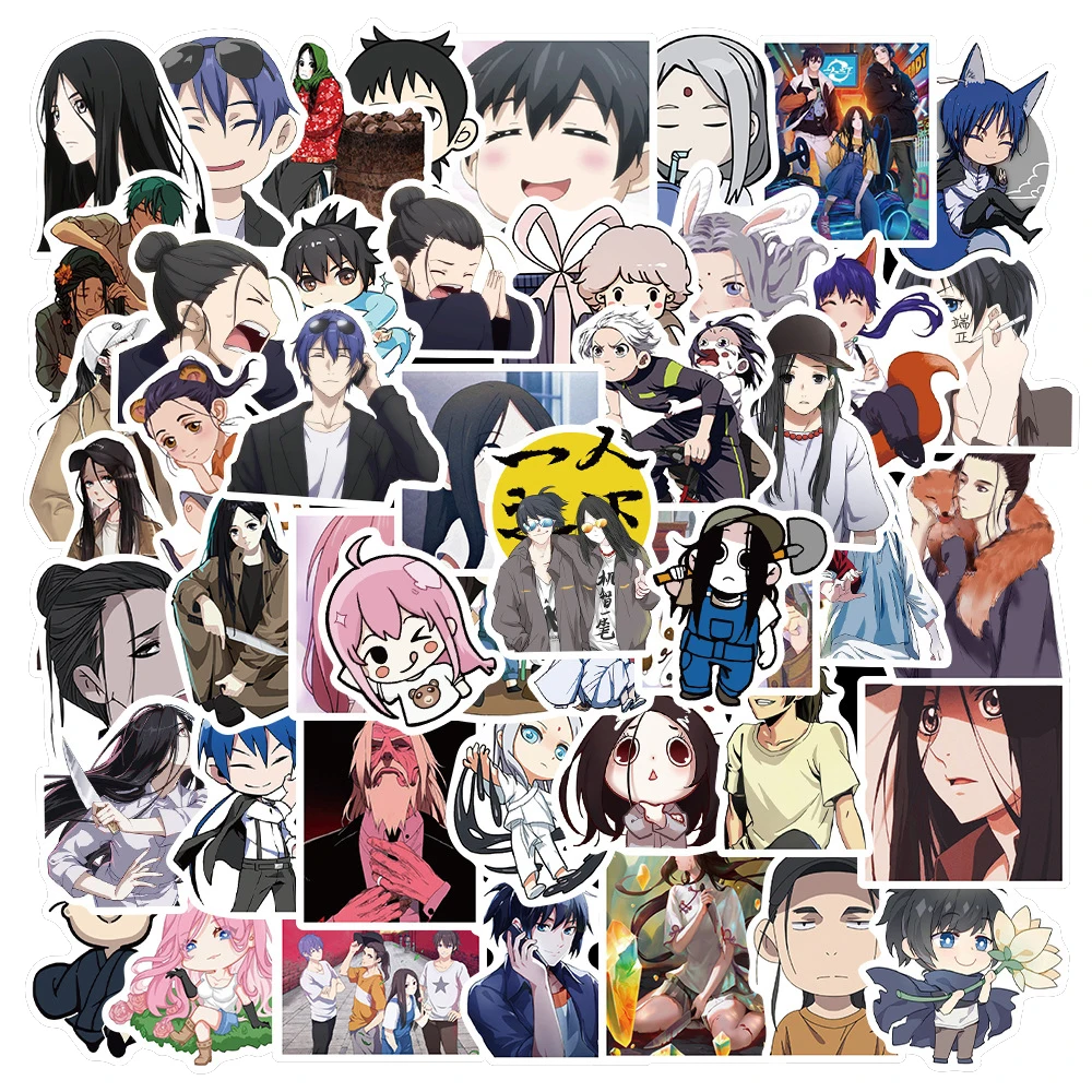 

10/30/50PCS China Anime The Outcast Sticker Motorcycle Travel Luggage Phone Guitar Laptop Cartoon Kids Toys Stickers Wholesale
