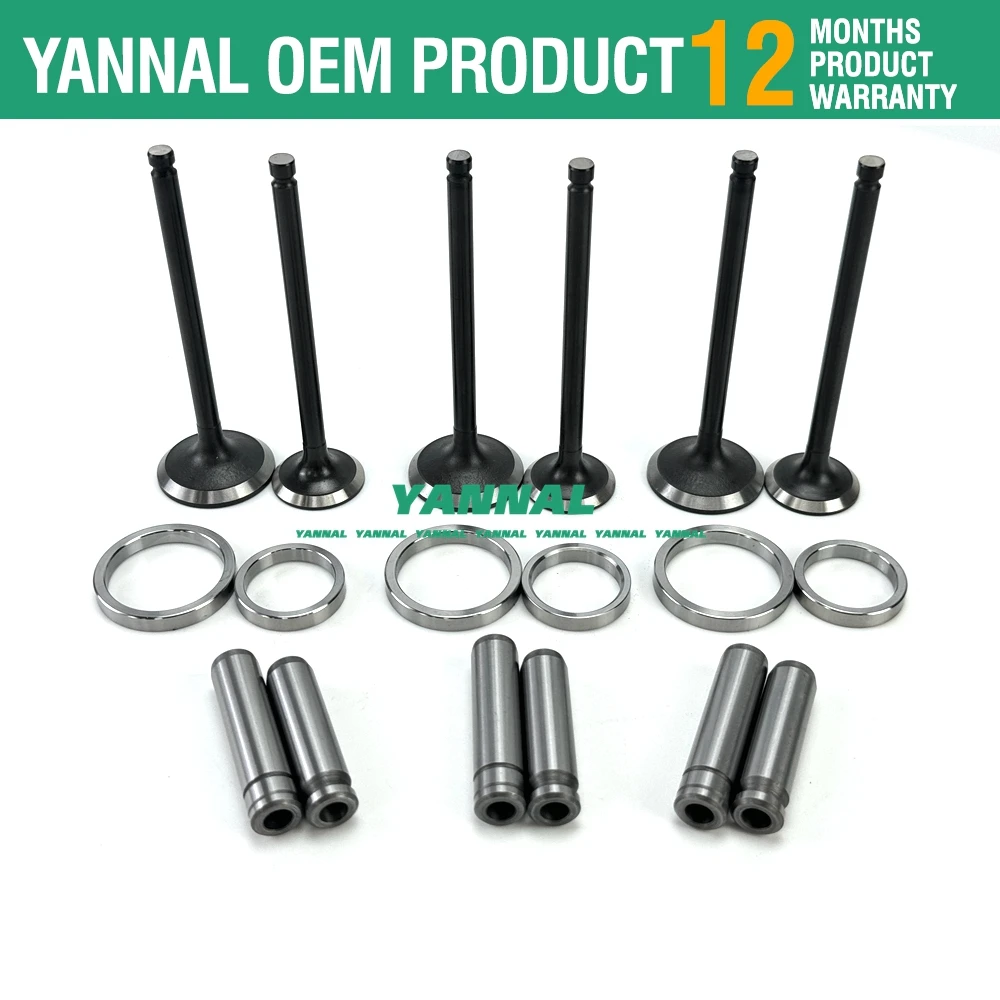 Комплект для капитального ремонта S3L S3L2 экскаватора Caterpillar 303CR двигателя Mitsubishi