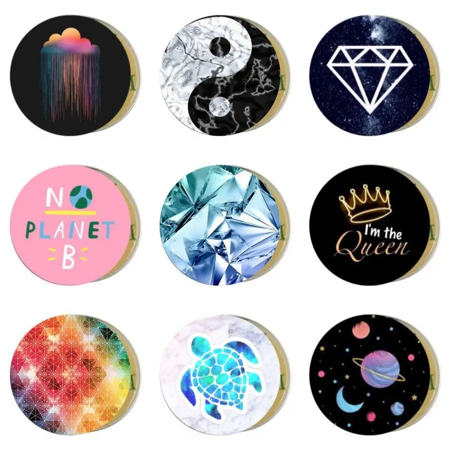 

New Plastic Phone Holder Finger Phone Accessories Swappable Top For samsung Most of Phones 거치대 support telephone 텔레스코픽 지지대