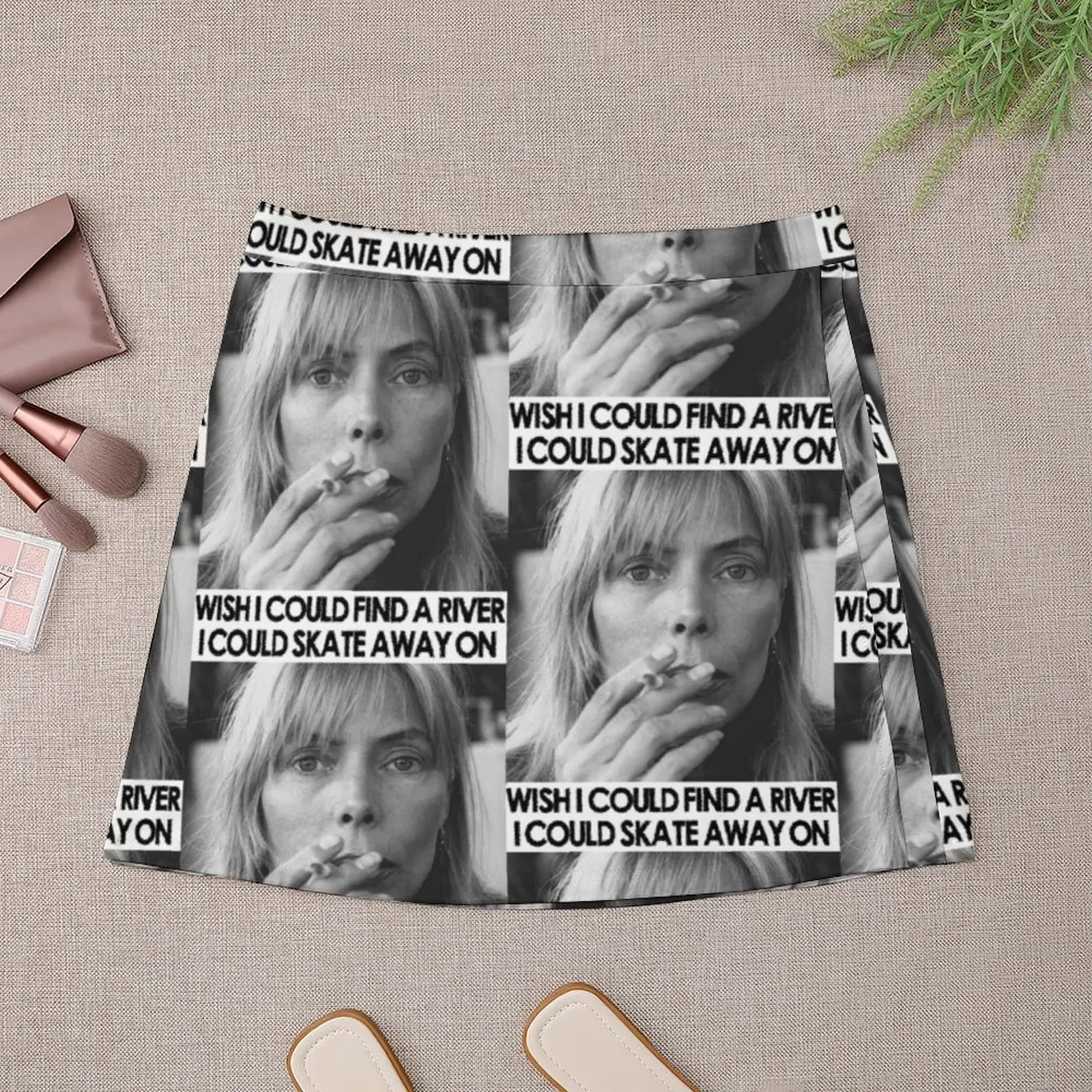 Joni Mitchell-R River Mini Юбка женская Женское платье новинка в одежде Женские платья