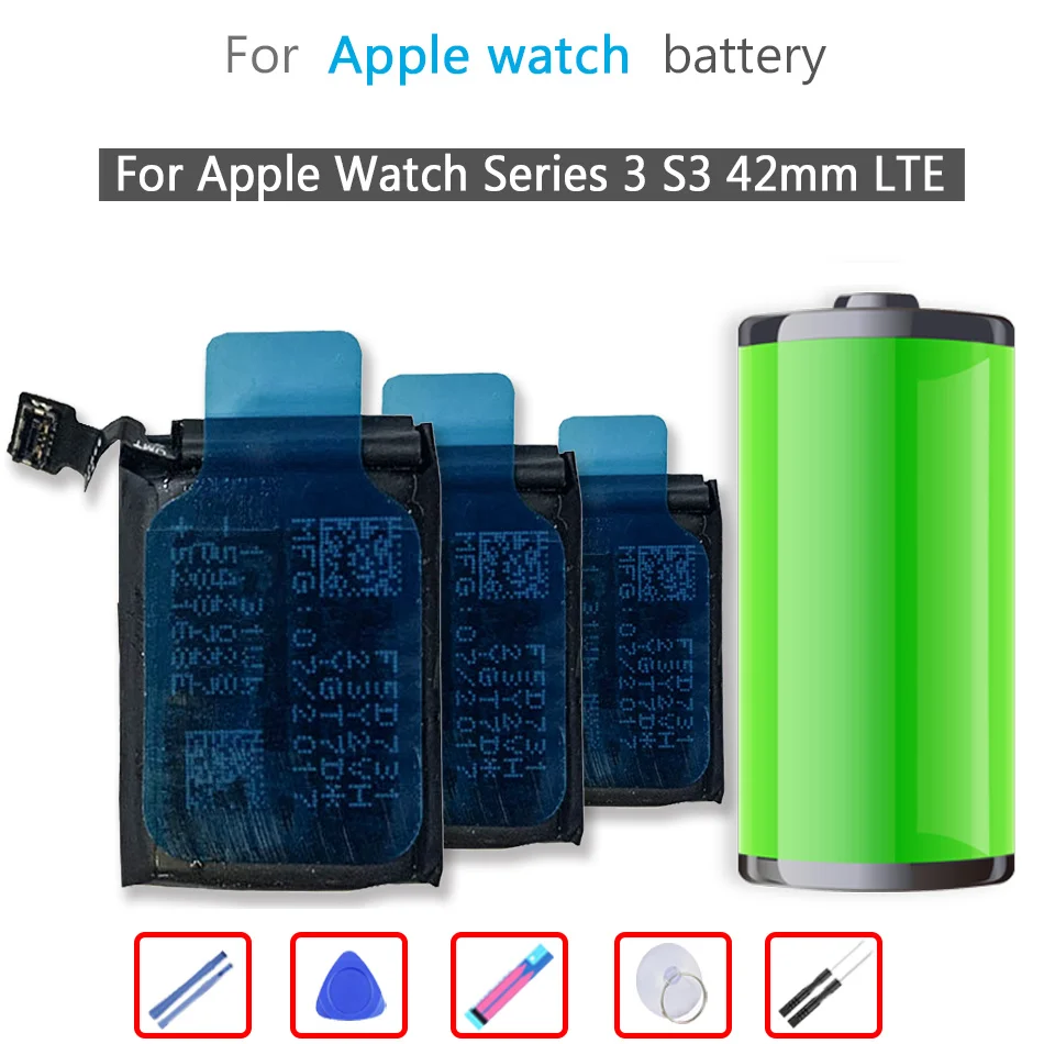 

Аккумулятор для Apple Watch Series 3 Series 3 S3 S 3 38 мм 42 мм LTE Series 3 S3 38 мм 42 мм GPS мобильный телефон
