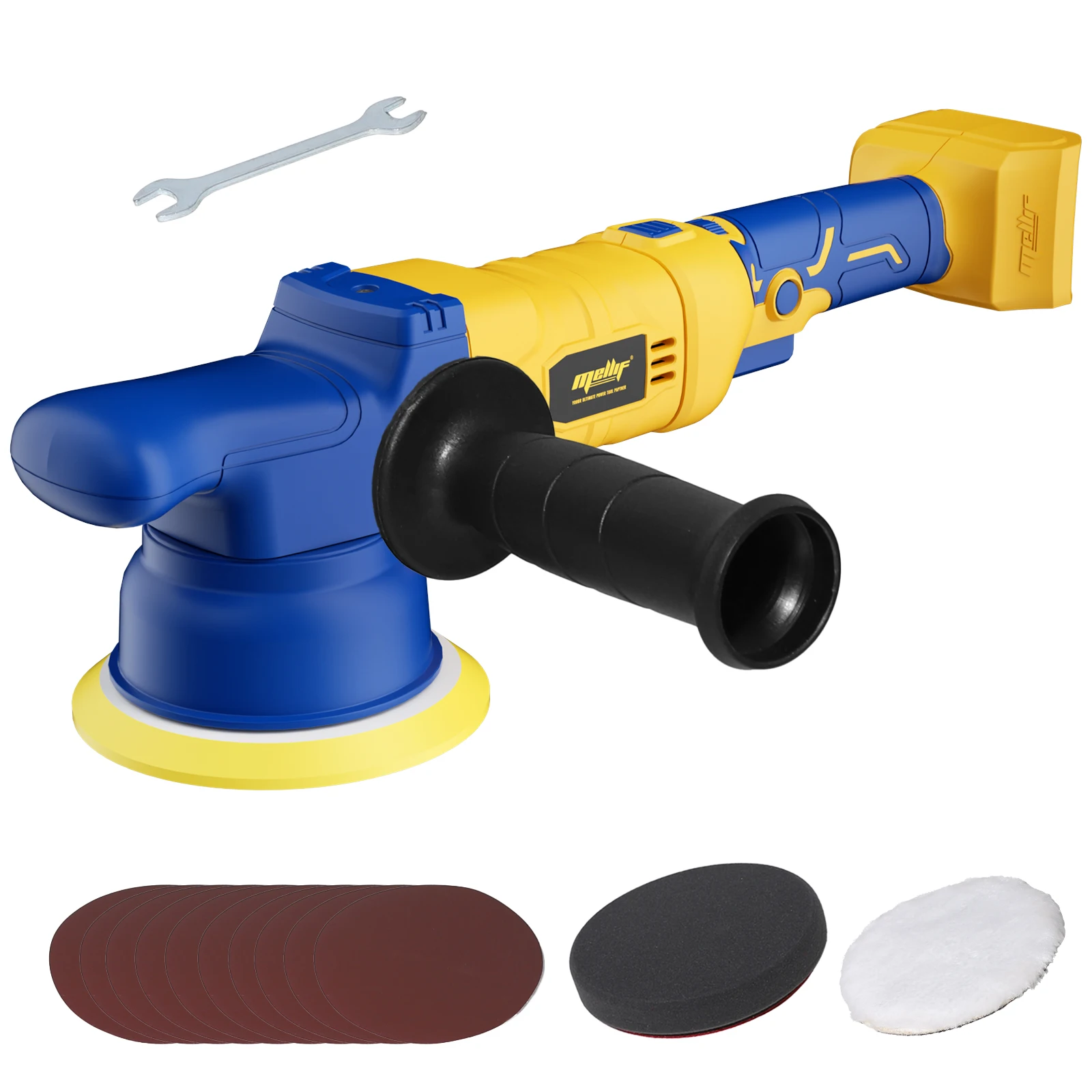 Бесщеточный полировальный инструмент Mellif для авто, совместимый с аккумулятором DeWalt