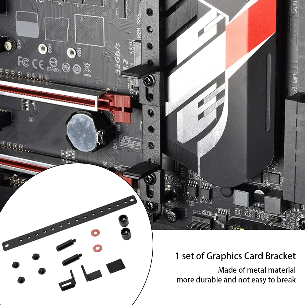 Нескользящий держатель графического процессора для домашнего компьютера |
