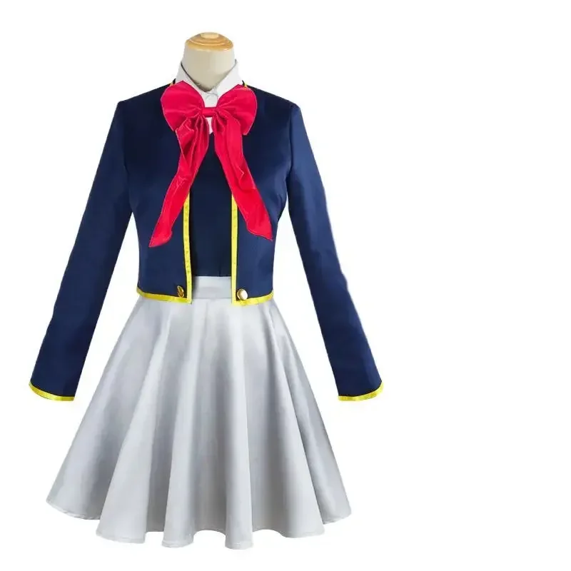 Cosbao аниме Oshi No Ko Hoshino Rubii косплей костюм парик куртка юбки униформа рубиновый
