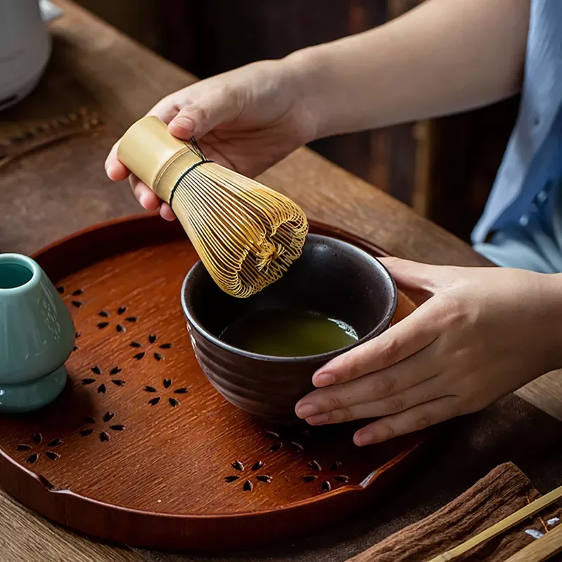 

N2HAO Tea Set Japanese Tea Set Matcha Whisk (Chasen) Tea Spoon And Scoop (Chashaku) Matcha Tea Set Bamboo Accessories