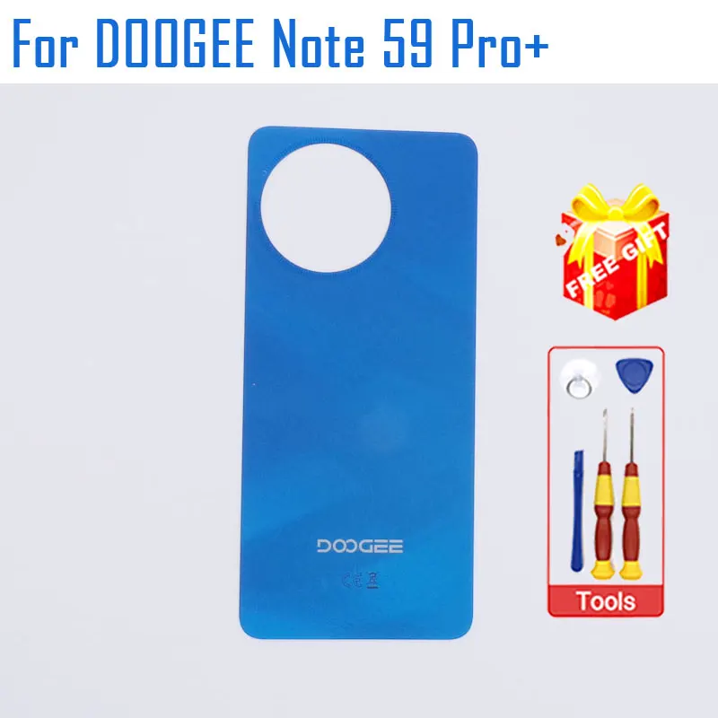 Фото Новый оригинальный DOOGEE Note 59 Note 59 Pro + Note 59 Pro, крышка батарейного отсека, задняя крышка, нижняя часть корпуса для смартфона DOOGEE Note59 Pro + №1