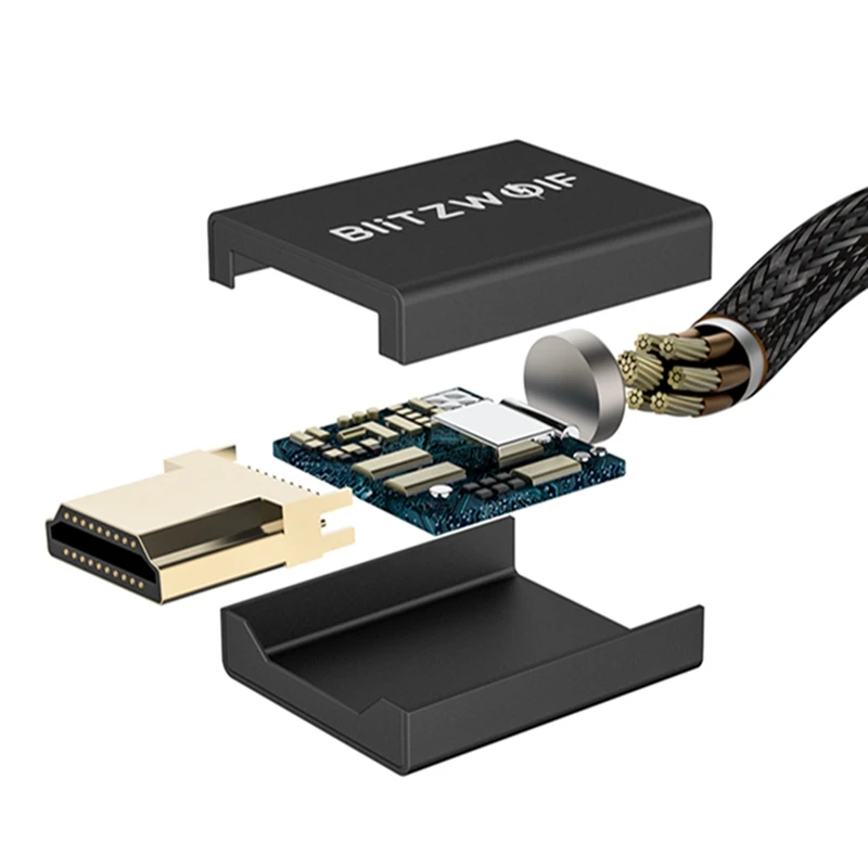 Кабель BlitzWolf HDMI-совместимый 1 м 8 4K @ 60 Гц HD 3D |