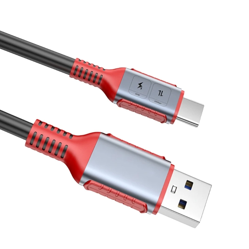 Кабель USB to Type C PD60W 10 Гбит/с шнур для быстрой зарядки телефона ноутбука передачи