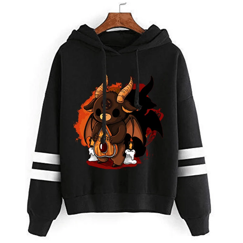 

2022 Bull Print Hoodie Streetwear Fashion Women Men Harajuku Sweatshirt Female Pullovers Long Sleeve Tops Bull Cartoon Hoodies