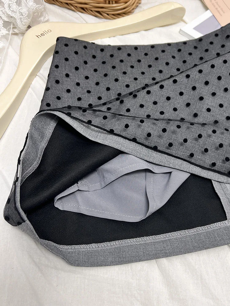 Комплект из 2 предметов с юбкой простая футболка бантом и принтом + серая