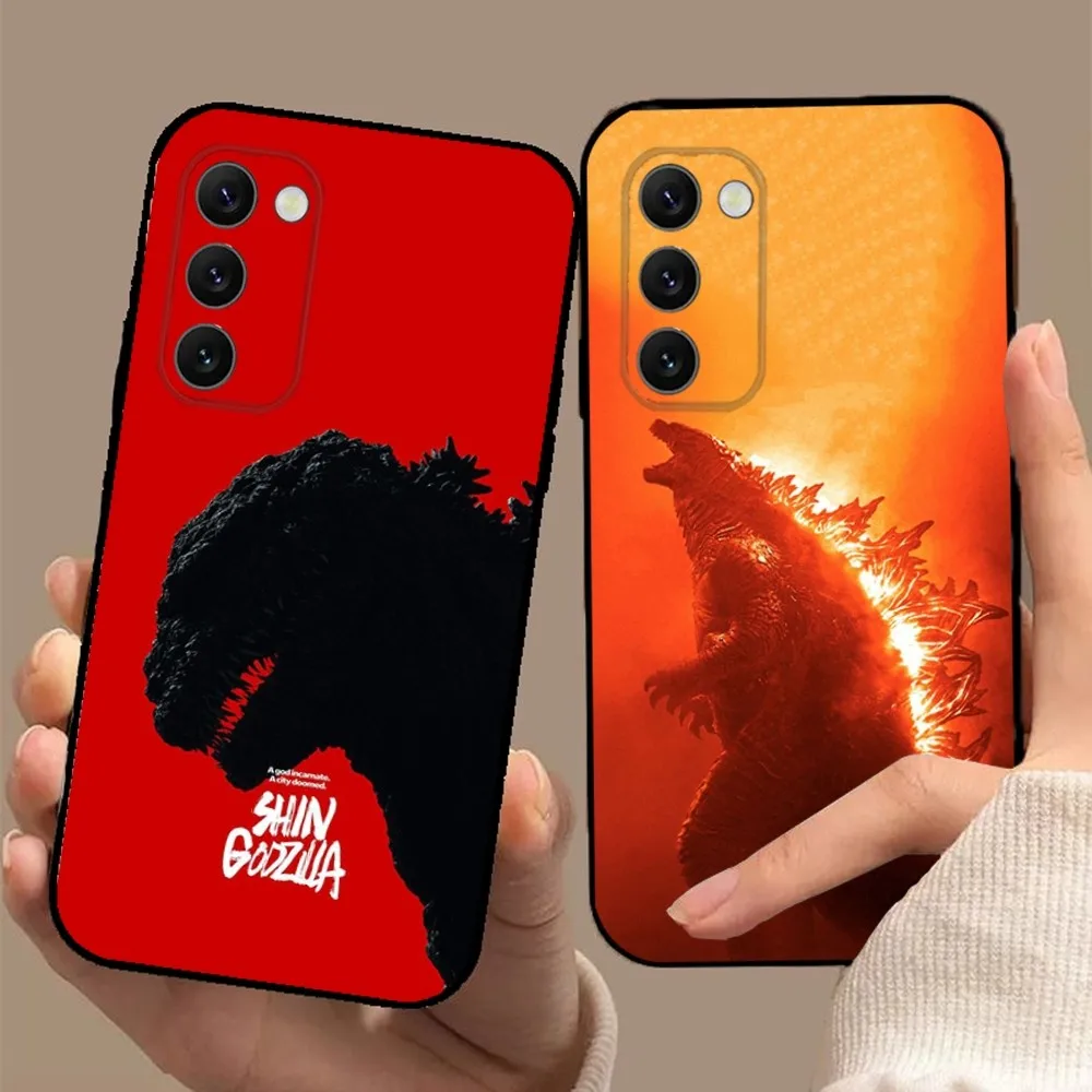 G-God-zilla-S- Чехол для телефона Samsung S24 22 30 20 10 9 Note20 Ultra、Lite、Ultra、5G、Plus、FE