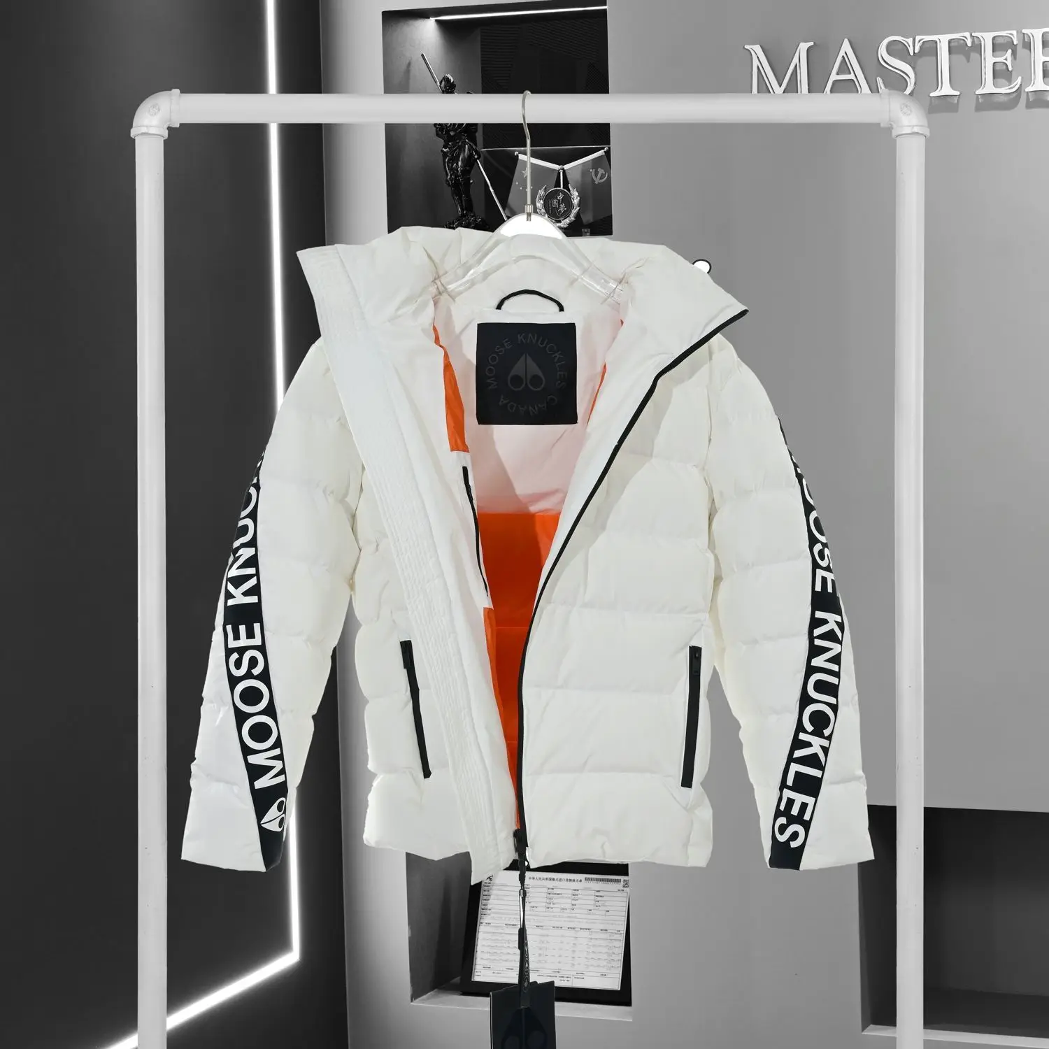 

Канадская теплая и ветрозащитная пуховая куртка с лосями KNUCKLES, мужская куртка, зимние куртки для мужчин, куртка, Женский пуховик