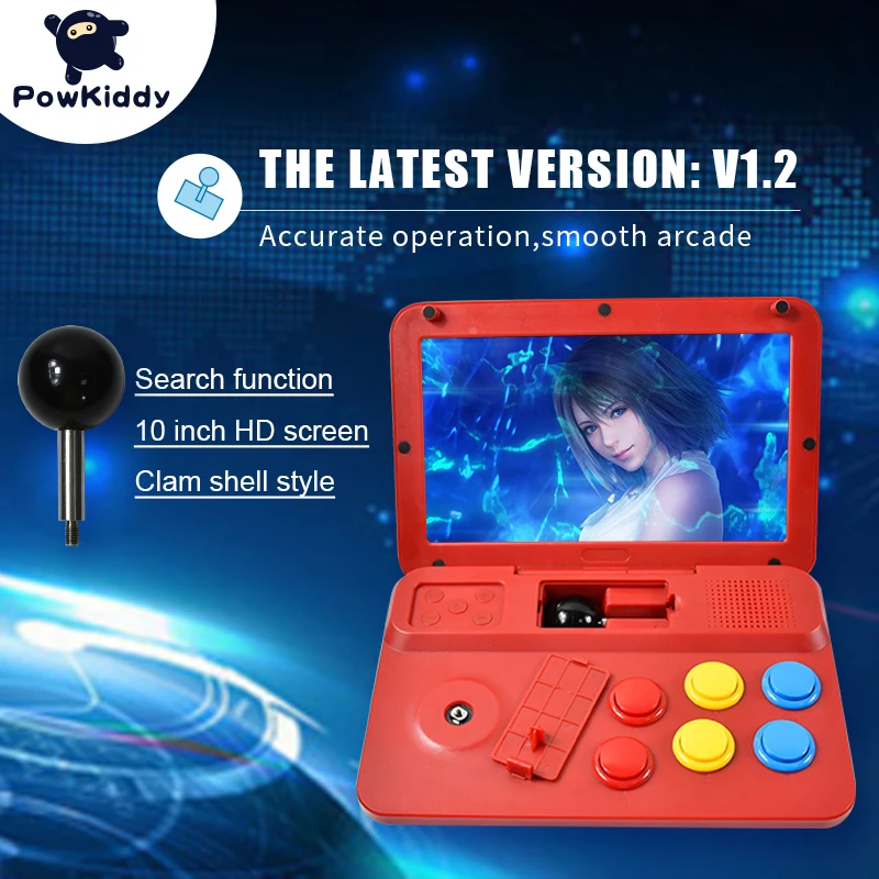 Игровой джойстик POWKIDDY A13 архитектура A7 видеоприставка четырехъядерный процессор