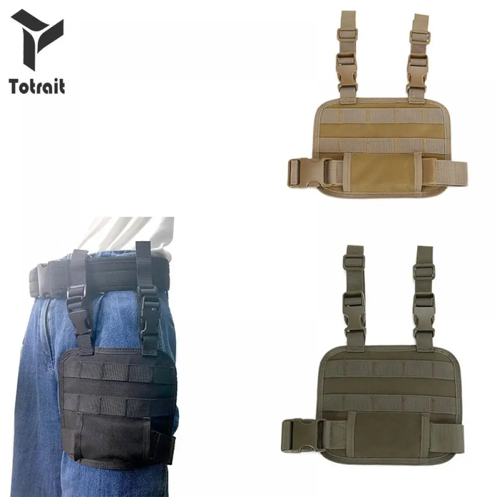 

Тактическая новинка, Высококачественная мягкая подвеска на бедро, панель для страйкбола, кобура для пистолета, адаптер, Охотничьи аксессуа...