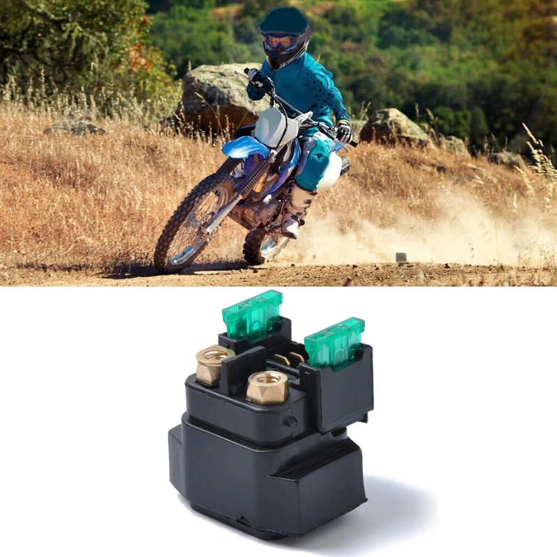 

Starter Solenoid Relay Compatible with YFM400 YFM450 Big Bear 350 400 450 660 4YR-81940-00-00 4XE-81940-00-00 Motorcycle D0UC