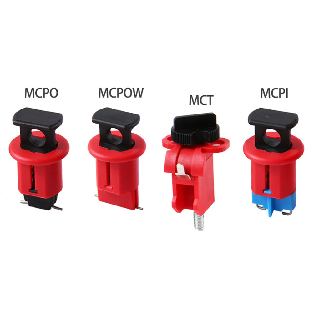 

20 Pcs Mini Circuit Breaker Insulation Safe Wear-resistance Lock Portable Mechanic Tool Set Red Padlock Antitheft Products MCPO