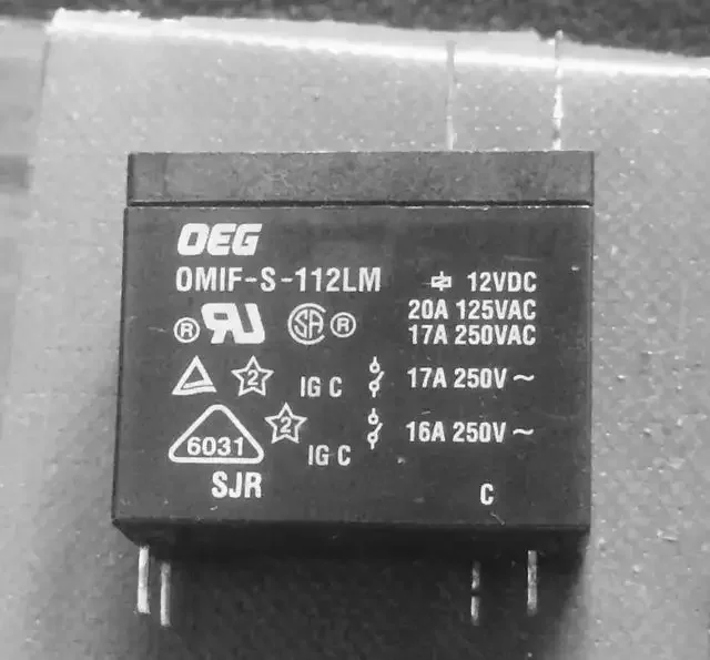 Новый OMIF-S-112LM OMIF-S-124LM (62F-24V/12V-17A) Реле 4 контакта