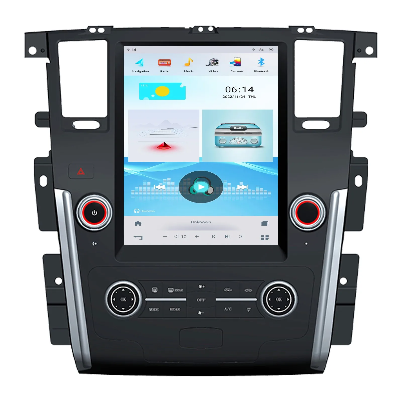 Удивительный автомобильный экран 12 1 дюйма автомобильное стерео радио