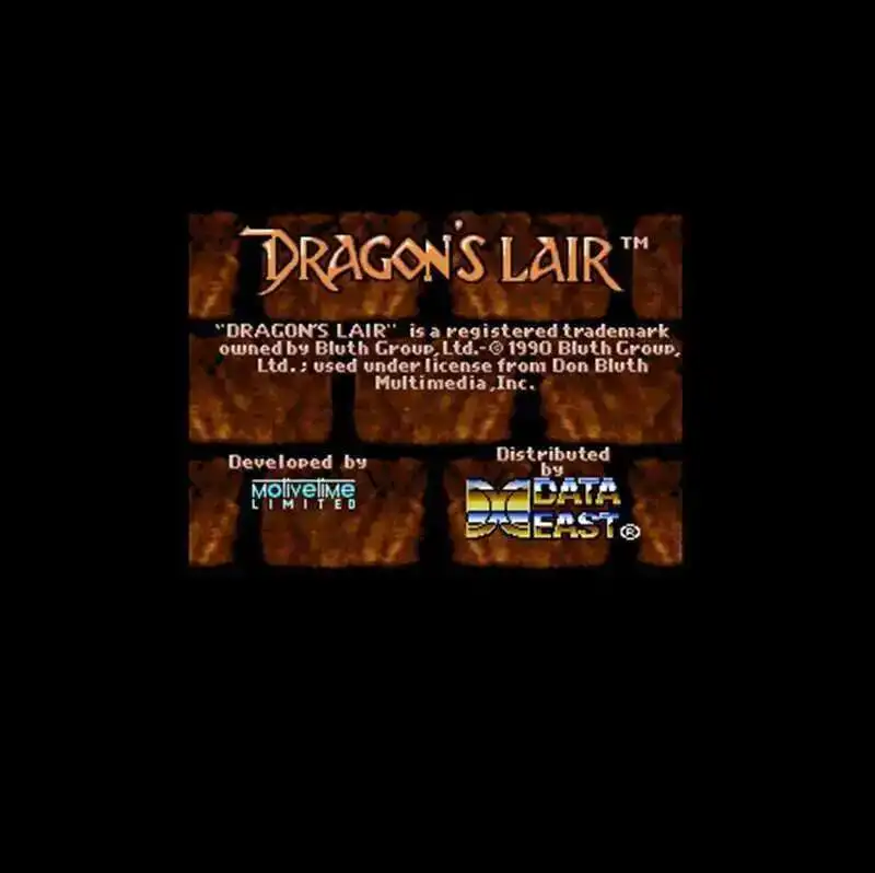 Фото Изготовленная на заказ игровая карта Dragon's Lair NTSC 16-битная большая серая для 46-контактных игроков из США №1