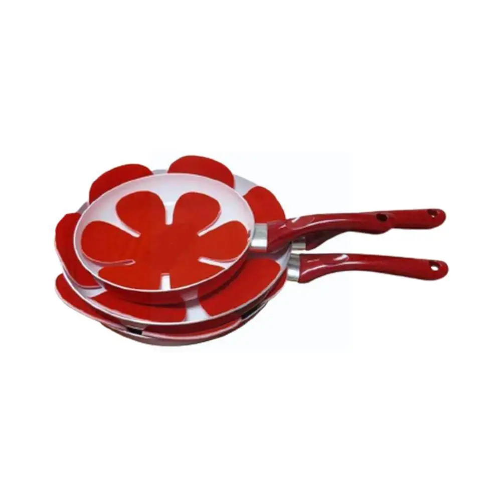 

4pcs/set Pot & Pan Protectors Divider Pads To Prevent Scratching Separate And Protect Surfaces For Cookware Z0n5