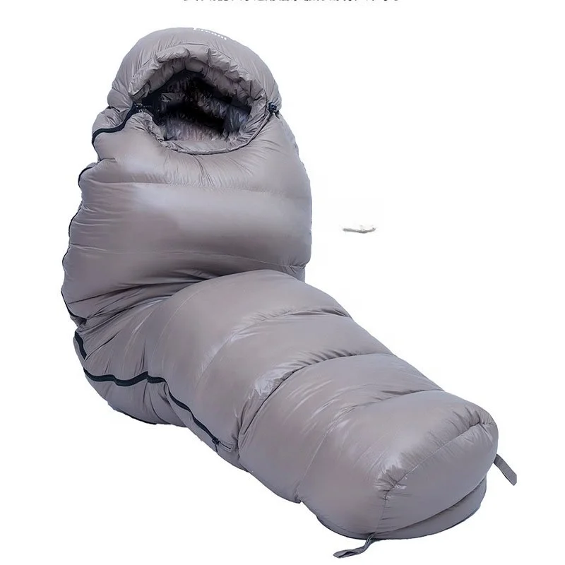 

2022 New Naturehike Goose Down Mummy Sleeping Bag Winter 20D 400T Nylon Waterproof Warm Sleeping Bag Portable Camping Travel