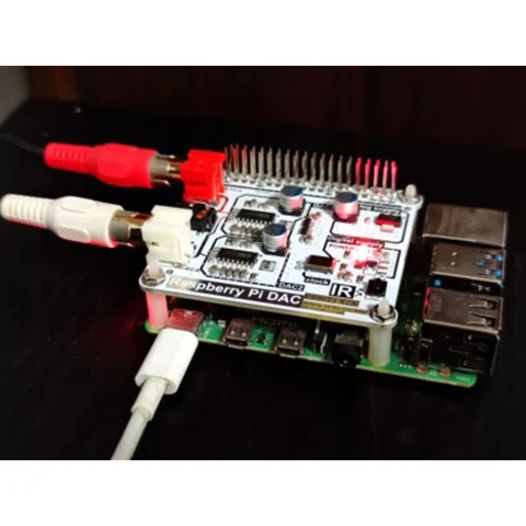 Volumio Moode Dual ES9023 Decode DAC I2S для Raspberry Pi