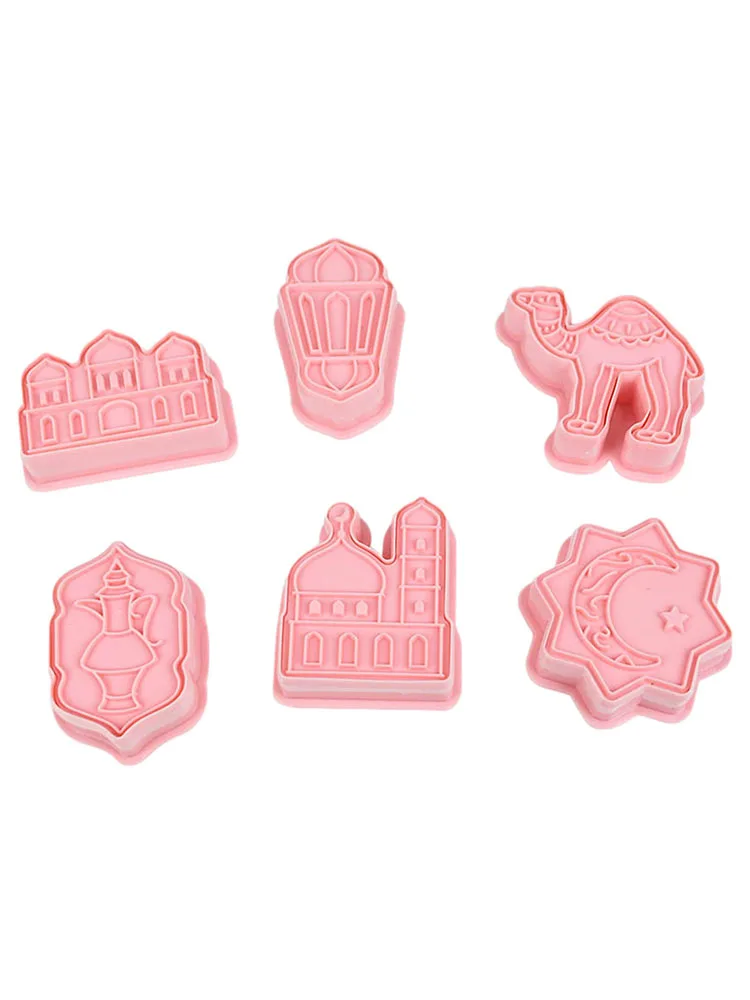 

EID MUBARAK Biscuit Mold Cookie Cutters Vivid DIY Cake Baking Tools Islamic Muslim Party Decor Ramadan Decoration Eid Mubarak