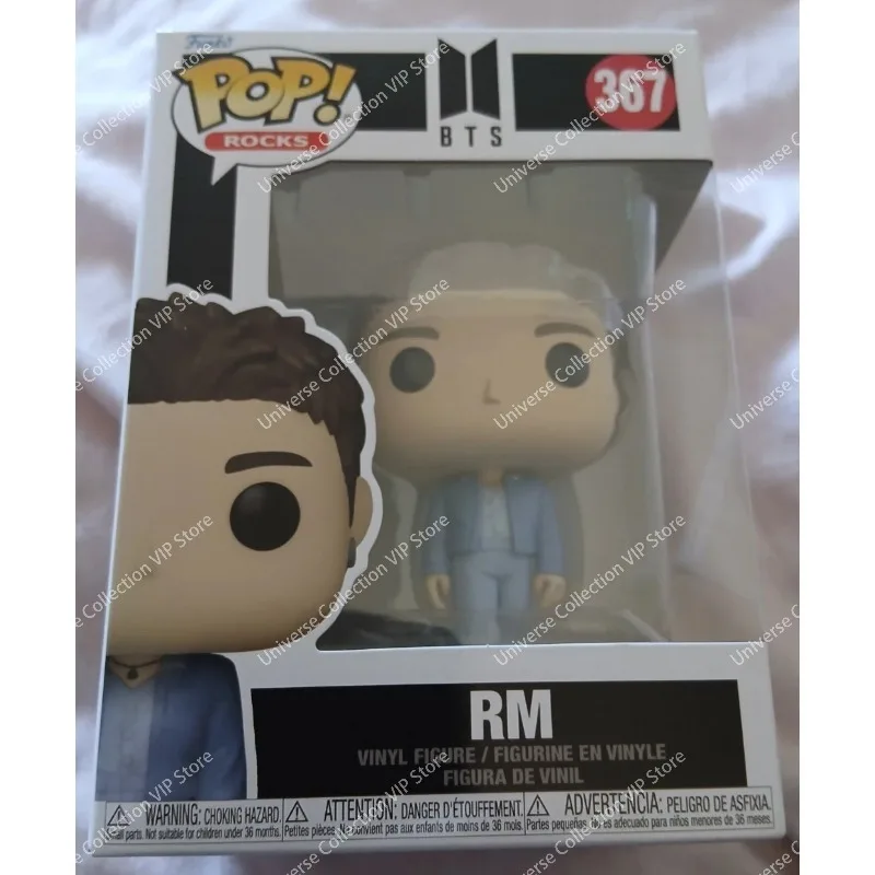 Фото Фигурки Funko POP Rocks BTS: РМ, Ким Намджун, В, Ким Тэхён, Джин, Ким Сокджин. Коллекционные фигурки K-Pop для музыкальной коллекции и демонстрации. №2