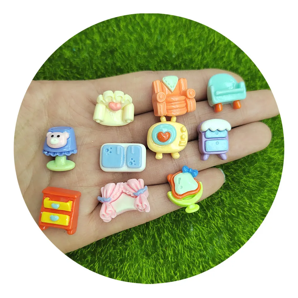 

Kawaii Flatback Resin Miniature Cartoon Animal Bear Bottle Cabochon 3D Craft DIY Scrapbooking For Doll House Accessories