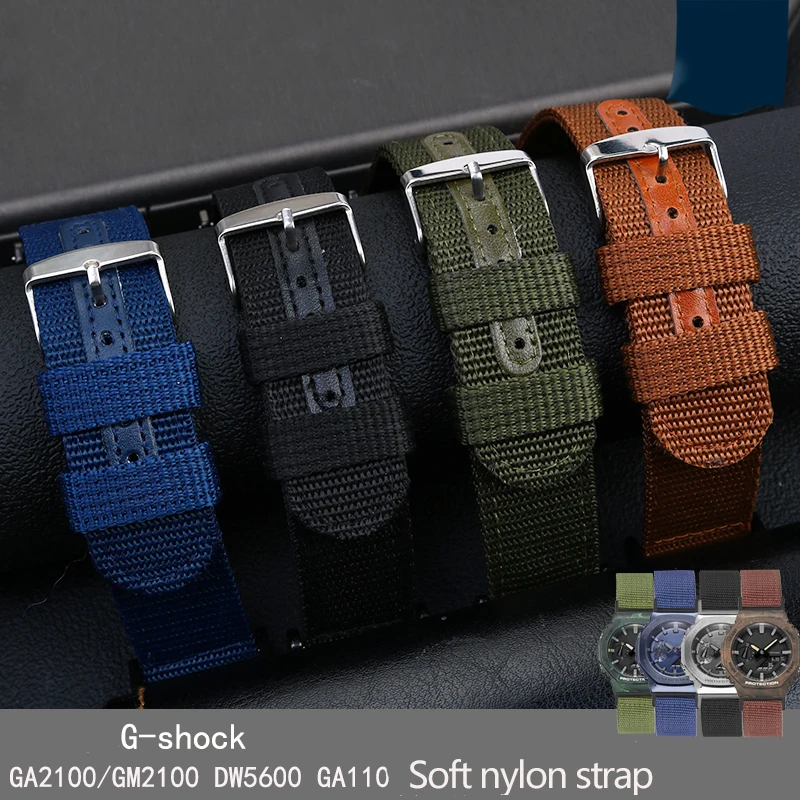 Ремешок для часов Casio GShock GM2100 GA2100 GA2110 DW5600 GW-5000 5035 модифицированный дышащий