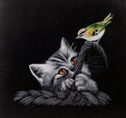 

Набор для вышивки крестиком 14/16/18/27/28 высшего качества 49-45