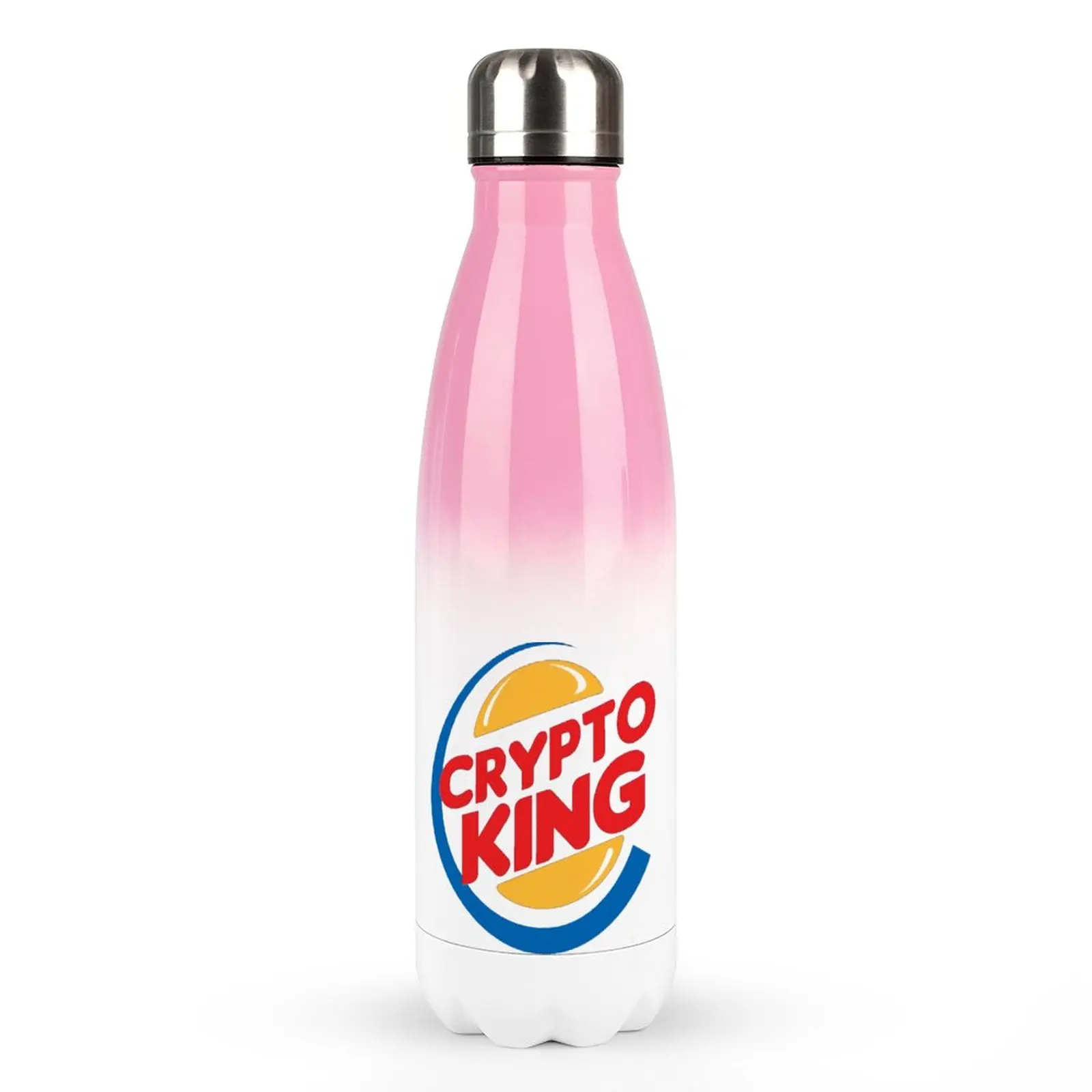 

Crypto King Stainless Steel Water Bottles Hot Sale Bottle Multi-function Cups Thermos Flask Funny Novelty Gradient Effect Glas