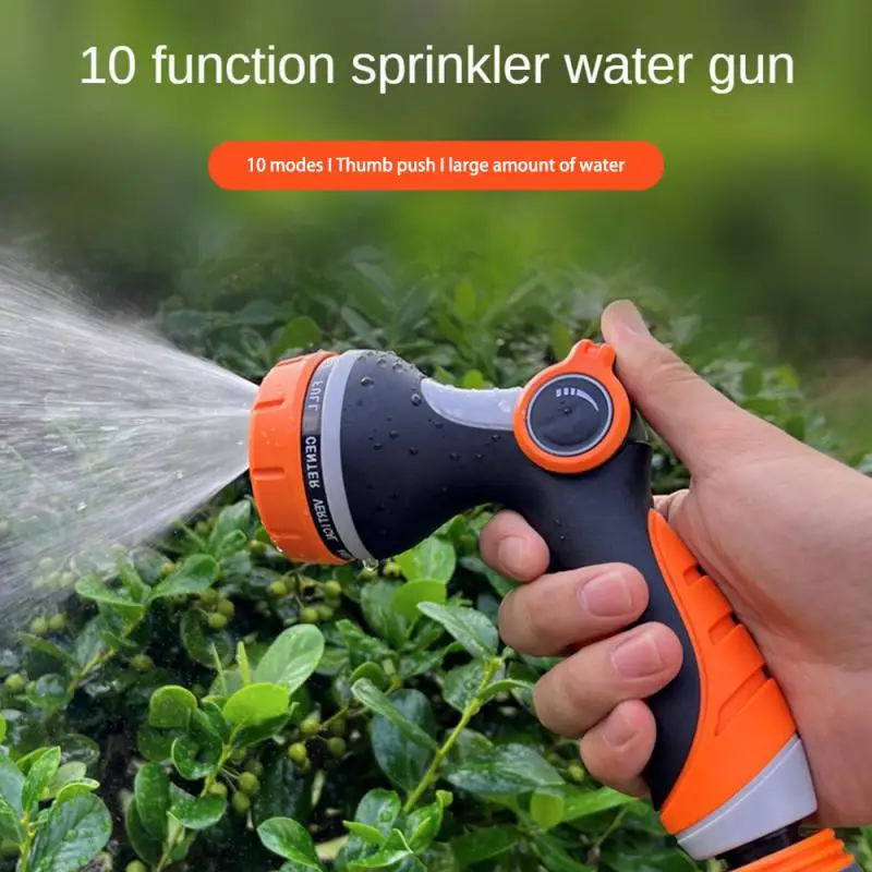 

10 Kinds Of Functions Practical Sprinkler Abs Coated Watering Sprinkler Durable Garden Watering Artifact Garden Tool Accessories