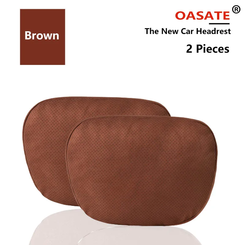 

Фирменная подушка для шеи на подголовник автомобиля OASATE, комплект поддерживающих сиденья/Maybach Design S Class, Мягкие Универсальные регулируемые подушки для шеи в автомобиле