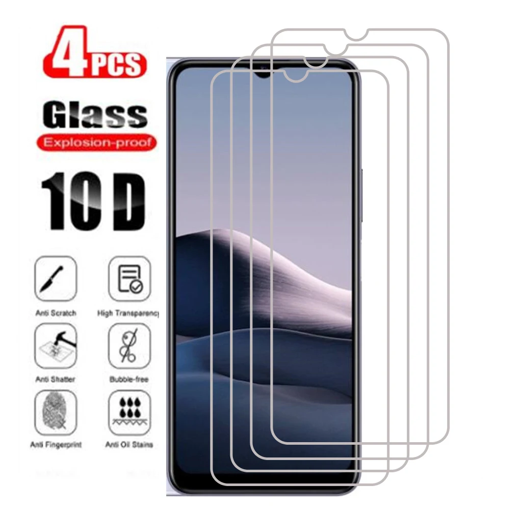 

4Pcs For V19 Neo V20 SE X50 Lite X50e X60 Y11s Y12i Y12s Y1s Y20 i Y20s Y30 Y30i Y3S Y50 Y51 Y51s Y52S Protector Tempered Glass